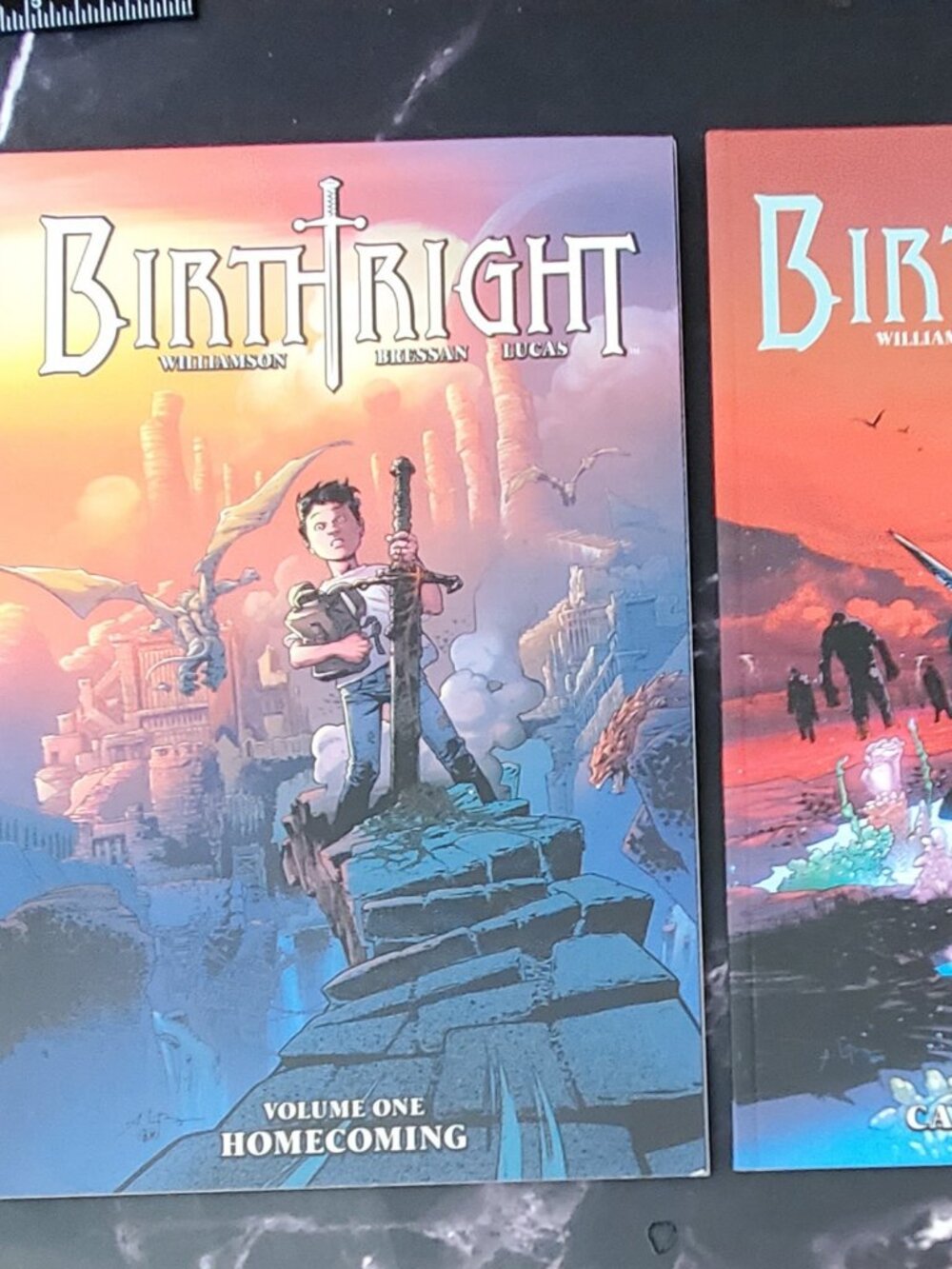 Birthright Graphic Novel Comic Lot Volumes 1 &  2 Homecoming Call to Adventure